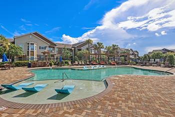 Resort-style pool